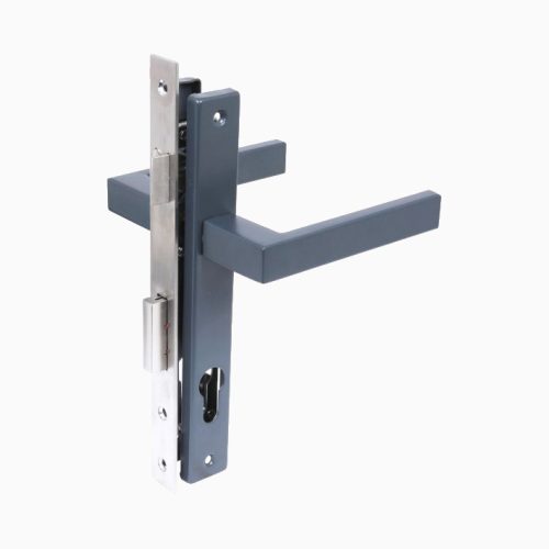 Стандарт Замок врезной 8520.00.7016 (серый антрацит) без цилиндра