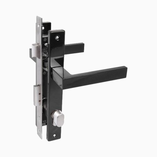 Стандарт Замок врезной 8520.02.9005 (чёрный) ключ-вертушка