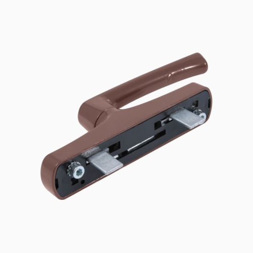 Булат Ручка оконная РО-01А.8017, два ригеля, для ал.профиля Р400 (коричневый)