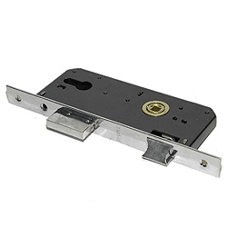 Н-М Корпус замка магнитный 25М-85 мм (белый) под цилиндр