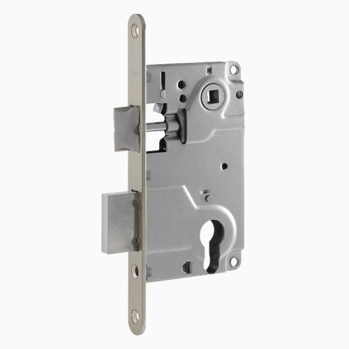 Н-М  Корпус замка 25-85 мм (матовый никель) под цилиндр б/о