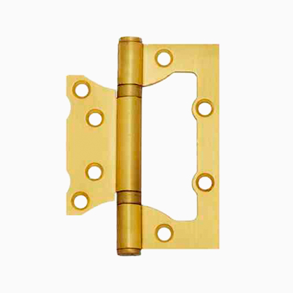 Петля без врезки ПНУ-100 (золото)