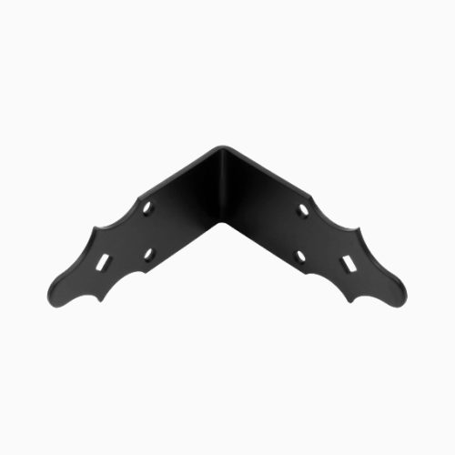 Уголок крепежный 120х120х50 (черный)