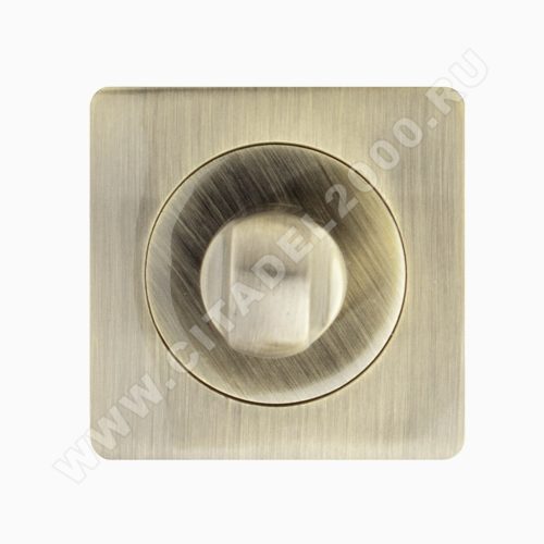 INBK 02AB Завёртка квадр. к ручкам RENZ, бронза ант