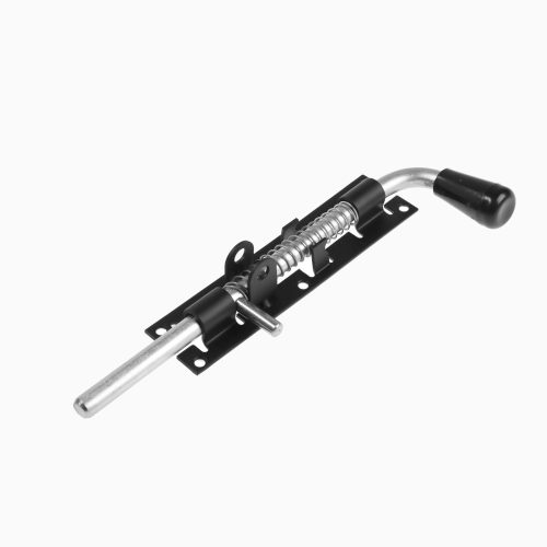 Засов с пружиной ЗСП-300 мод.2 (черный)