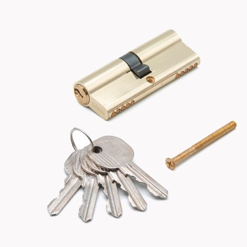 DAMX Цилиндр прос. ключ-ключ N 90 mm PB