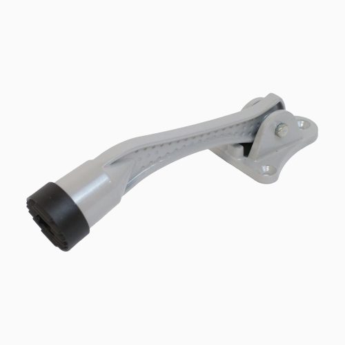 Аллюр Фиксатор дверной KH-130 (серый антрацит) козья ножка