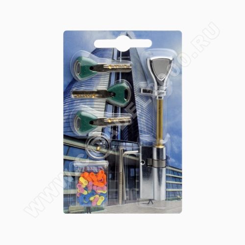 Цилиндровый механизм Р-238-St (45/20/80) 5 Перфо Кл-Хп (хром)