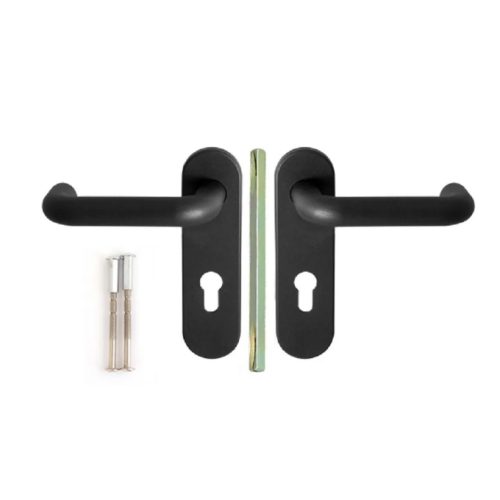 Ручка на планке Р72-4949У-Чш (чёрная шагрень)