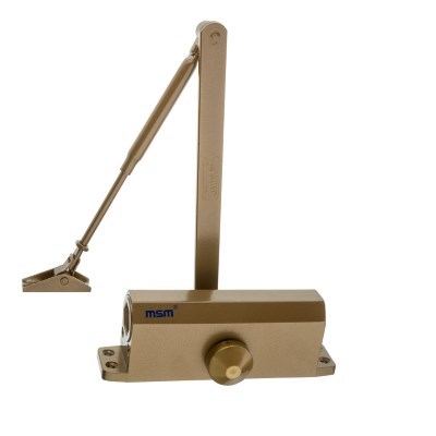 Доводчик дверной MSM D50KG коричневый