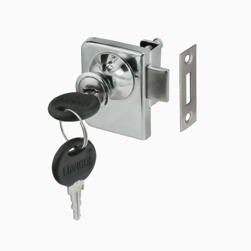 Замок мебельный 805 пк хром мастер 301