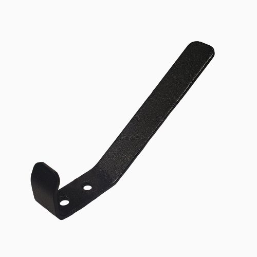 Крючок-вешалка 2-х рожковый (чёрный) №3