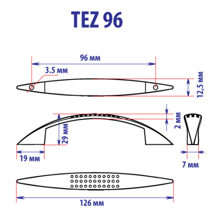 Мебельная ручка Самир Kilit металл, модель TEZ, 128 мм SN (матовый никель) Мебельная ручка Самир Kilit металл, модель TEZ, 128 мм SN (матовый никель)